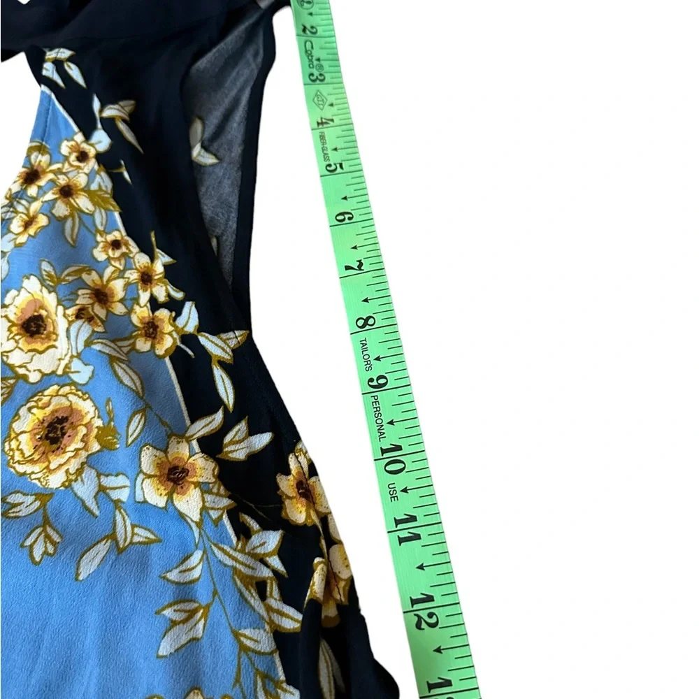 Free People Womens Beat Of My Heart OB819934 Tunic Dress Relaxed Blue Size S - Picture 6 of 10